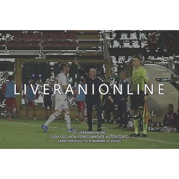 CarnabuciM/LMedia - US Cremonese vs AC Perugia - Italian Football Championship League BKT 2021/2022 22 September 2021 - Stadio Giovanni Zini, Cremona, Italy Photo showing: Gianmaria Zanandrea (Perugia) is sent off @CarnabuciM/LMedia/AGENZIA ALDO LIVERANI SAS