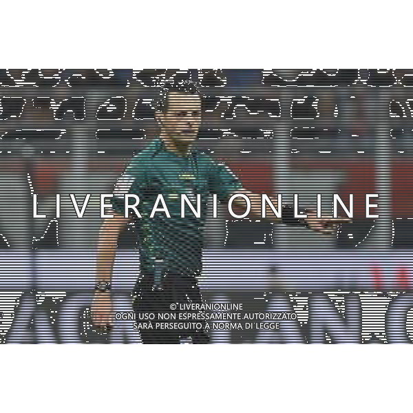 l\'arbitro Ivano Pezzuto di Lecce Milan vs Venezia Campionato Serie A TIM - 5a giornata Milano 22-09-2021 Stadio Giuseppe Meazza - San Siro foto Roberto Garavaglia/ag. Aldo Liverani sas /AGENZIA ALDO LIVERANI SAS