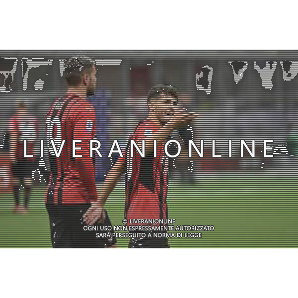 Brahim Diaz (Milan) esulta dopo il gol dell\'1 a 0 Milan vs Venezia Campionato Serie A TIM - 5a giornata Milano 22-09-2021 Stadio Giuseppe Meazza - San Siro foto Roberto Garavaglia/ag. Aldo Liverani sas /AGENZIA ALDO LIVERANI SAS