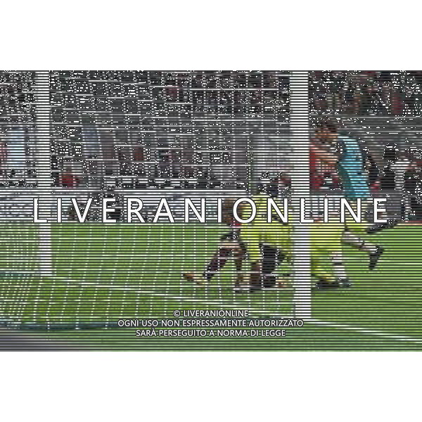 Brahim Diaz (Milan) segna il gol dell\'1 a 0 Milan vs Venezia Campionato Serie A TIM - 5a giornata Milano 22-09-2021 Stadio Giuseppe Meazza - San Siro foto Roberto Garavaglia/ag. Aldo Liverani sas /AGENZIA ALDO LIVERANI SAS