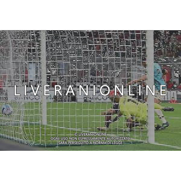 Brahim Diaz (Milan) segna il gol dell\'1 a 0 Milan vs Venezia Campionato Serie A TIM - 5a giornata Milano 22-09-2021 Stadio Giuseppe Meazza - San Siro foto Roberto Garavaglia/ag. Aldo Liverani sas /AGENZIA ALDO LIVERANI SAS