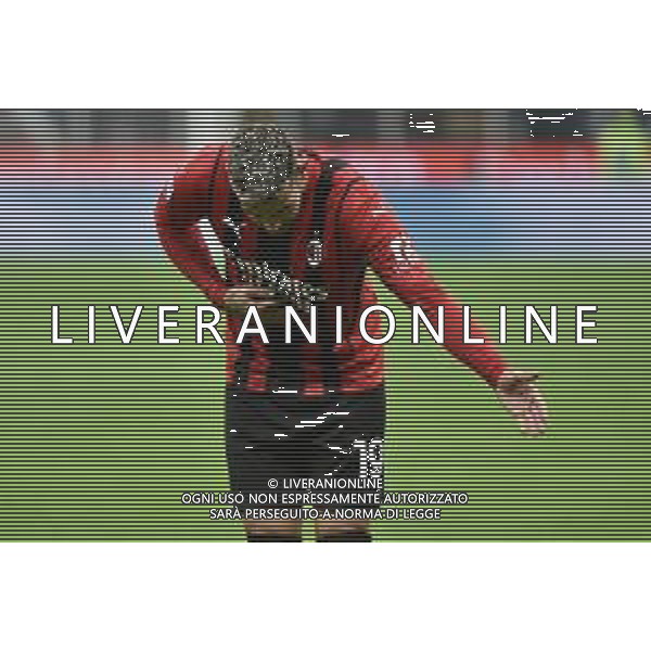 Theo Hernandez (Milan) esulta dopo il gol del 2 a 0 Milan vs Venezia Campionato Serie A TIM - 5a giornata Milano 22-09-2021 Stadio Giuseppe Meazza - San Siro foto Roberto Garavaglia/ag. Aldo Liverani sas /AGENZIA ALDO LIVERANI SAS