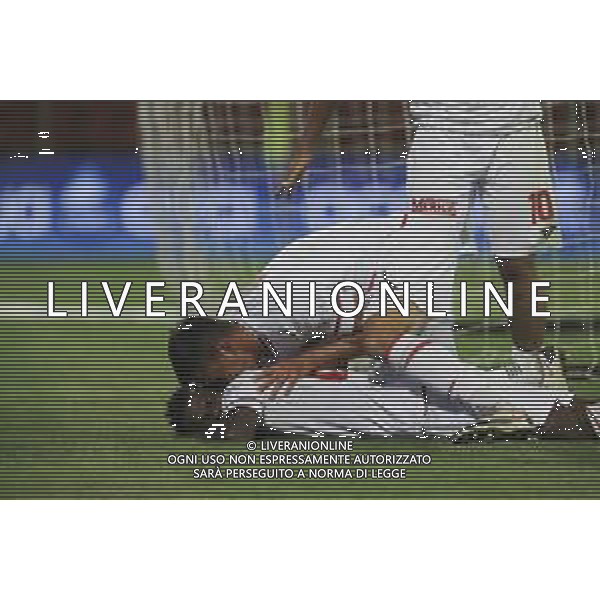 CarnabuciM/LMedia - US Cremonese vs AC Perugia - Italian Football Championship League BKT 2021/2022 22 September 2021 - Stadio Giovanni Zini, Cremona, Italy Photo showing: Christian Kouan (Perugia) celebrates the third goal for his team @CarnabuciM/LMedia/AGENZIA ALDO LIVERANI SAS
