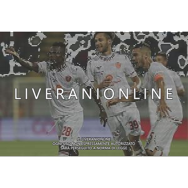 CarnabuciM/LMedia - US Cremonese vs AC Perugia - Italian Football Championship League BKT 2021/2022 22 September 2021 - Stadio Giovanni Zini, Cremona, Italy Photo showing: Christian Kouan (Perugia) celebrates the third goal for his team @CarnabuciM/LMedia/AGENZIA ALDO LIVERANI SAS