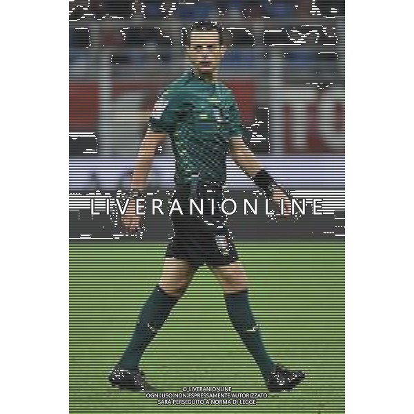 l\'arbitro Ivano Pezzuto di Lecce Milan vs Venezia Campionato Serie A TIM - 5a giornata Milano 22-09-2021 Stadio Giuseppe Meazza - San Siro foto Roberto Garavaglia/ag. Aldo Liverani sas