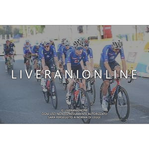23-09-2021 Allenamento Mondiali Flanders 2021; 2021, Italia; Puccio, Salvatore; Moscon, Gianni; Leuven; ©SIROTTI/AGENZIA ALDO LIVERANI SAS