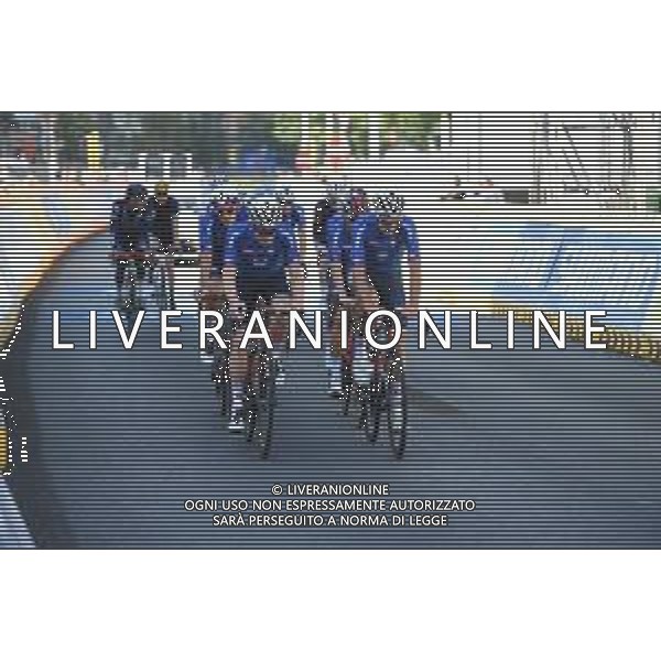 23-09-2021 Allenamento Mondiali Flanders 2021; 2021, Italia; Puccio, Salvatore; Moscon, Gianni; Leuven; ©SIROTTI/AGENZIA ALDO LIVERANI SAS
