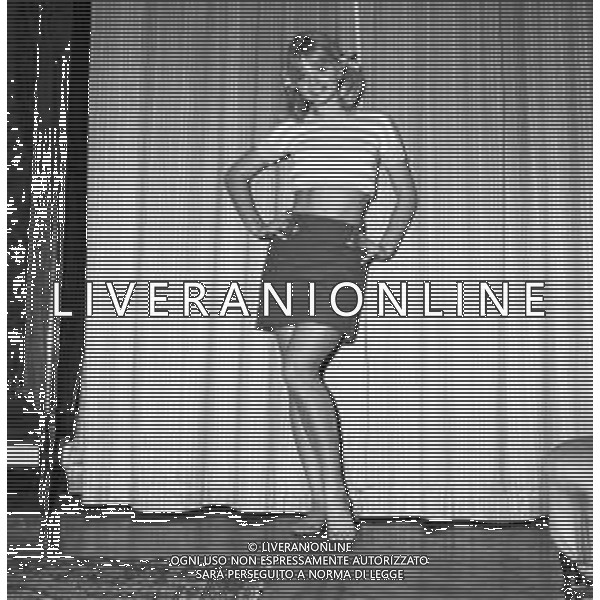 RETROSPETTIVA EWA AULIN ATTRICE E CANTANTE SVEDESE NEL 1967 ©Archivio Giovanni Liverani/AG. ALDO LIVERANI SAS