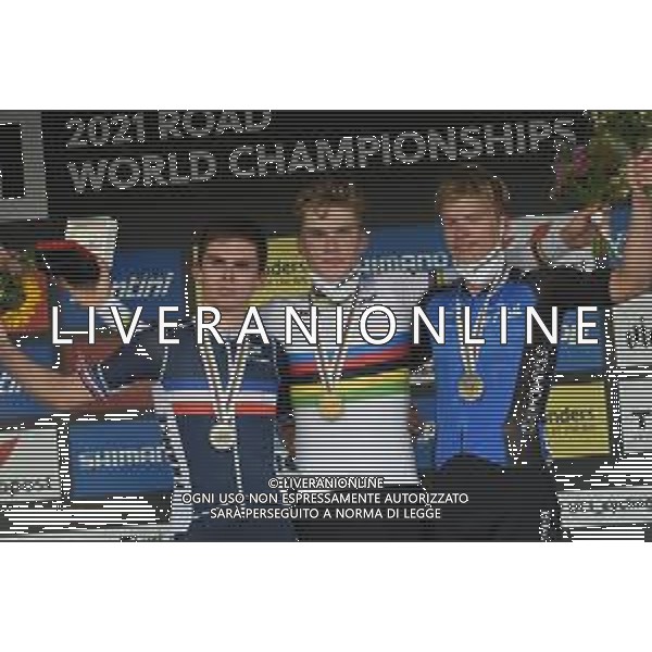 24-09-2021 World Championships Junior Men; 2021, Norvegia; 2021, France; 2021, Estonia; Hagenes, Per Strand; Gregoire, Romain; Mihkels, Madis; Leuven; ©SIROTTI/AGENZIA ALDO LIVERANI SAS