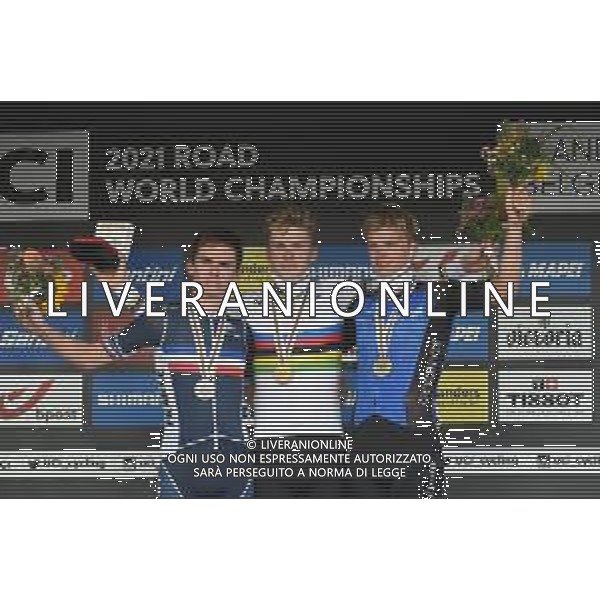 24-09-2021 World Championships Junior Men; 2021, Norvegia; 2021, France; 2021, Estonia; Hagenes, Per Strand; Gregoire, Romain; Mihkels, Madis; Leuven; ©SIROTTI/AGENZIA ALDO LIVERANI SAS