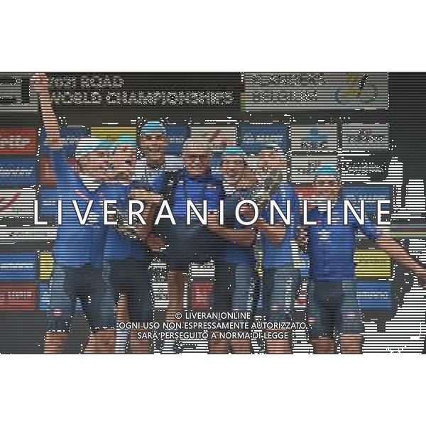 24-09-2021 World Championships U23; 2021, Italia; Baroncini, Filippo; Amadori, Marino; Leuven; FOTO STEFANO SIROTTI-AG ALDO LIVERANI SAS