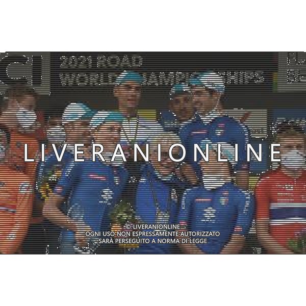 24-09-2021 World Championships U23; 2021, Italia; Baroncini, Filippo; Amadori, Marino; Leuven; FOTO STEFANO SIROTTI-AG ALDO LIVERANI SAS