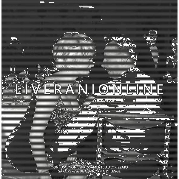 RETROSPETTIVA ANITA EKBERG ATTRICE NELLA FOTO ANITA EKBERG AL CARNEVALE DI VIAREGGIO NELL\'ANNO 1959 AG ALDO LIVERANI SAS