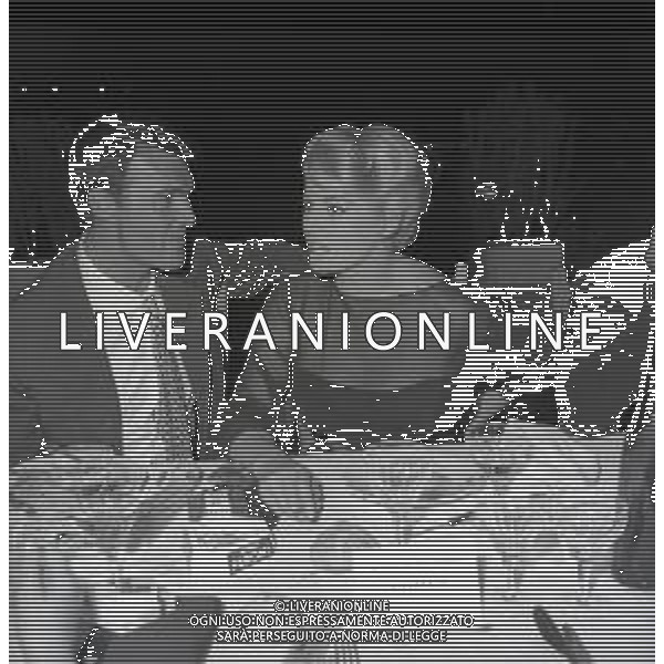 RETROSPETTIVA ANITA EKBERG ATTRICE NELLA FOTO ANITA EKBERG CON FRANCO SILVA NELL\'ANNO 1960 A ROMA AG ALDO LIVERANI SAS