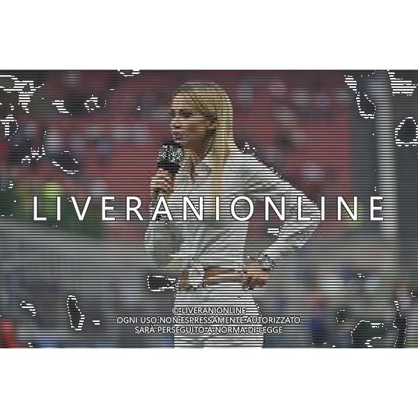 Diletta Leotta giornalista di DAZN Inter vs Atalanta Campionato Serie A TIM - 6a giornata Milano 25-09-2021 Stadio Giuseppe Meazza - San Siro foto Roberto Garavaglia/ag. Aldo Liverani sas /AGENZIA ALDO LIVERANI SAS
