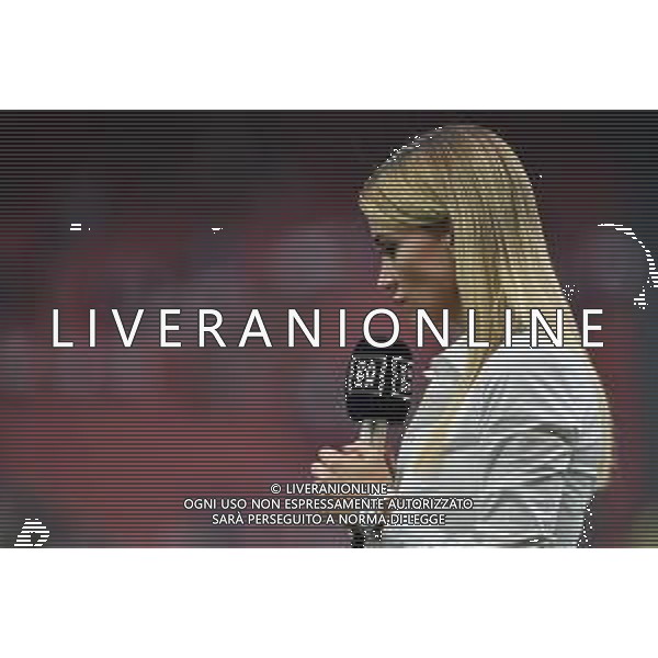 Diletta Leotta giornalista di DAZN Inter vs Atalanta Campionato Serie A TIM - 6a giornata Milano 25-09-2021 Stadio Giuseppe Meazza - San Siro foto Roberto Garavaglia/ag. Aldo Liverani sas /AGENZIA ALDO LIVERANI SAS