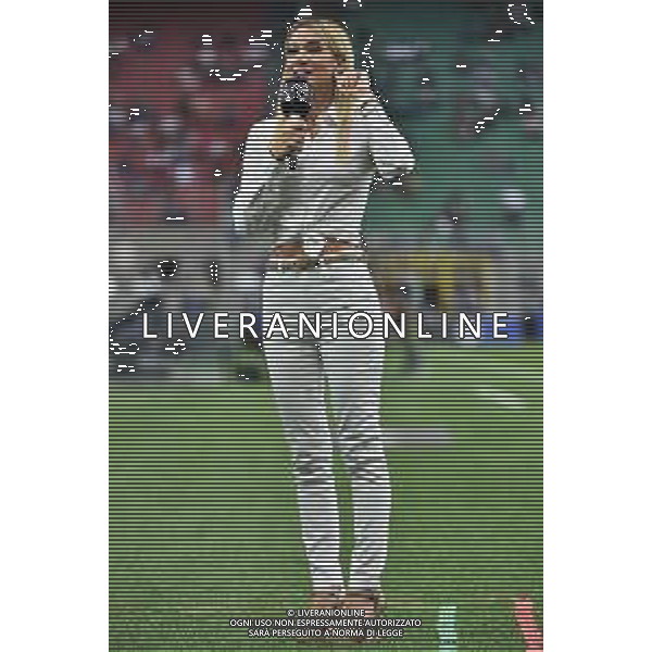 Diletta Leotta giornalista di DAZN Inter vs Atalanta Campionato Serie A TIM - 6a giornata Milano 25-09-2021 Stadio Giuseppe Meazza - San Siro foto Roberto Garavaglia/ag. Aldo Liverani sas /AGENZIA ALDO LIVERANI SAS