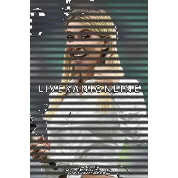 Diletta Leotta giornalista di DAZN Inter vs Atalanta Campionato Serie A TIM - 6a giornata Milano 25-09-2021 Stadio Giuseppe Meazza - San Siro foto Roberto Garavaglia/ag. Aldo Liverani sas /AGENZIA ALDO LIVERANI SAS