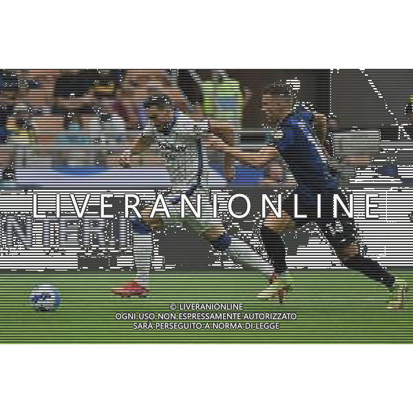 Davide Zappacosta (Atalanta) e Ivan Perisic (Inter) Inter vs Atalanta Campionato Serie A TIM - 6a giornata Milano 25-09-2021 Stadio Giuseppe Meazza - San Siro foto Roberto Garavaglia/ag. Aldo Liverani sas /AGENZIA ALDO LIVERANI SAS