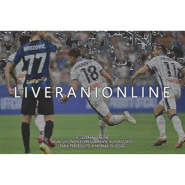 Ruslan Malinovskyi (Atalanta) esulta dopo il gol dell\'1 a 1 Inter vs Atalanta Campionato Serie A TIM - 6a giornata Milano 25-09-2021 Stadio Giuseppe Meazza - San Siro foto Roberto Garavaglia/ag. Aldo Liverani sas /AGENZIA ALDO LIVERANI SAS