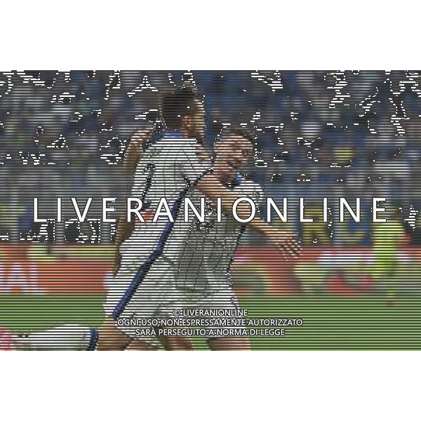 esultanza Atalanta dopo il gol del 2 a 1 Rafael Toloi Inter vs Atalanta Campionato Serie A TIM - 6a giornata Milano 25-09-2021 Stadio Giuseppe Meazza - San Siro foto Roberto Garavaglia/ag. Aldo Liverani sas /AGENZIA ALDO LIVERANI SAS