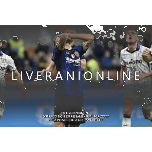 Federico Dimarco (Inter) dopo il rigore fallito sulla traversa Inter vs Atalanta Campionato Serie A TIM - 6a giornata Milano 25-09-2021 Stadio Giuseppe Meazza - San Siro foto Roberto Garavaglia/ag. Aldo Liverani sas /AGENZIA ALDO LIVERANI SAS