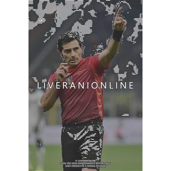 l\'arbitro Fabio Maresca di Napoli Inter vs Atalanta Campionato Serie A TIM - 6a giornata Milano 25-09-2021 Stadio Giuseppe Meazza - San Siro foto Roberto Garavaglia/ag. Aldo Liverani sas
