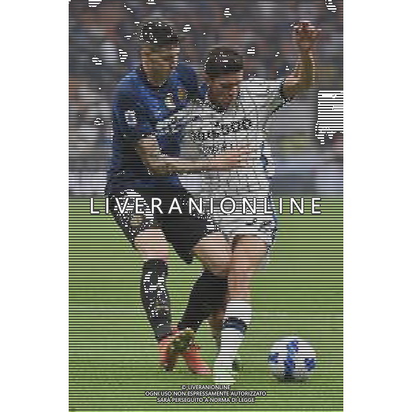 Alessandro Bastoni (Inter) SX e Matteo Pessina (Atalanta) DX Inter vs Atalanta Campionato Serie A TIM - 6a giornata Milano 25-09-2021 Stadio Giuseppe Meazza - San Siro foto Roberto Garavaglia/ag. Aldo Liverani sas