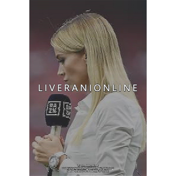 Diletta Leotta giornalista di DAZN Inter vs Atalanta Campionato Serie A TIM - 6a giornata Milano 25-09-2021 Stadio Giuseppe Meazza - San Siro foto Roberto Garavaglia/ag. Aldo Liverani sas