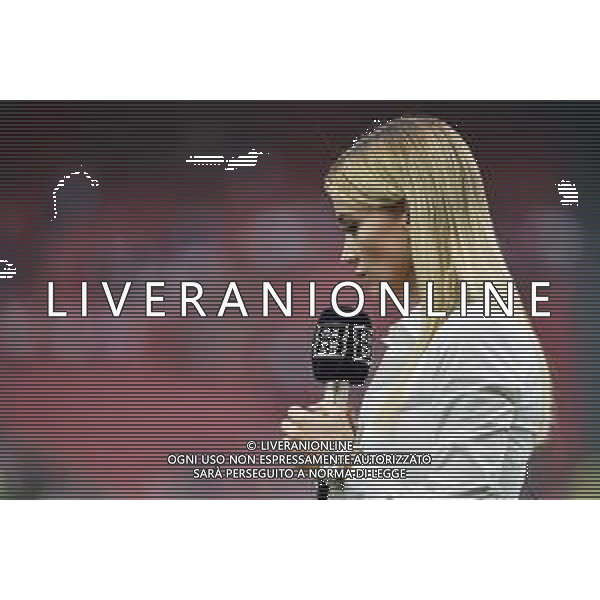 Diletta Leotta giornalista di DAZN Inter vs Atalanta Campionato Serie A TIM - 6a giornata Milano 25-09-2021 Stadio Giuseppe Meazza - San Siro foto Roberto Garavaglia/ag. Aldo Liverani sas