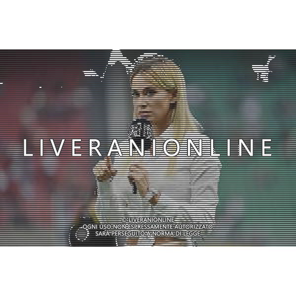 Diletta Leotta giornalista di DAZN Inter vs Atalanta Campionato Serie A TIM - 6a giornata Milano 25-09-2021 Stadio Giuseppe Meazza - San Siro foto Roberto Garavaglia/ag. Aldo Liverani sas