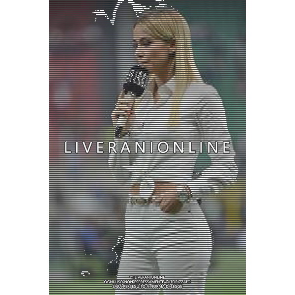 Diletta Leotta giornalista di DAZN Inter vs Atalanta Campionato Serie A TIM - 6a giornata Milano 25-09-2021 Stadio Giuseppe Meazza - San Siro foto Roberto Garavaglia/ag. Aldo Liverani sas