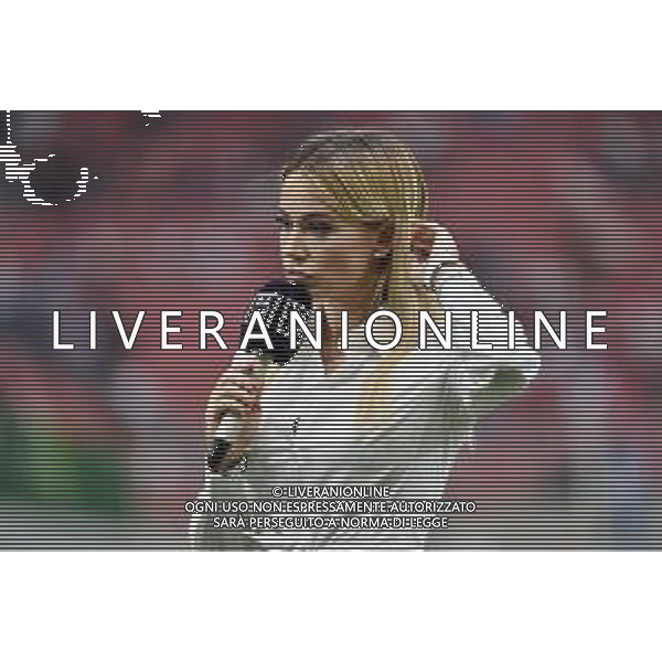 Diletta Leotta giornalista di DAZN Inter vs Atalanta Campionato Serie A TIM - 6a giornata Milano 25-09-2021 Stadio Giuseppe Meazza - San Siro foto Roberto Garavaglia/ag. Aldo Liverani sas