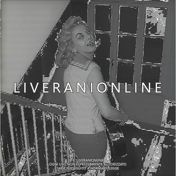 RETROSPETTIVA SANDRA MILO ATTRICE NELLA FOTO SANDRA MILO A ROMA NELL\'ANNO 1956 AG ALDO LIVERANI SAS 