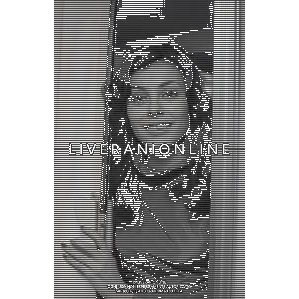 RETROSPETTIVA ALICE PSEUDONIMO DI CARLA BISSI CANTANTE NELLA FOTO ALICE PSEUDONIMO DI CARLA BISSI NELL\'ANNO 1972 A MILANO AG ALDO LIVERANI SAS
