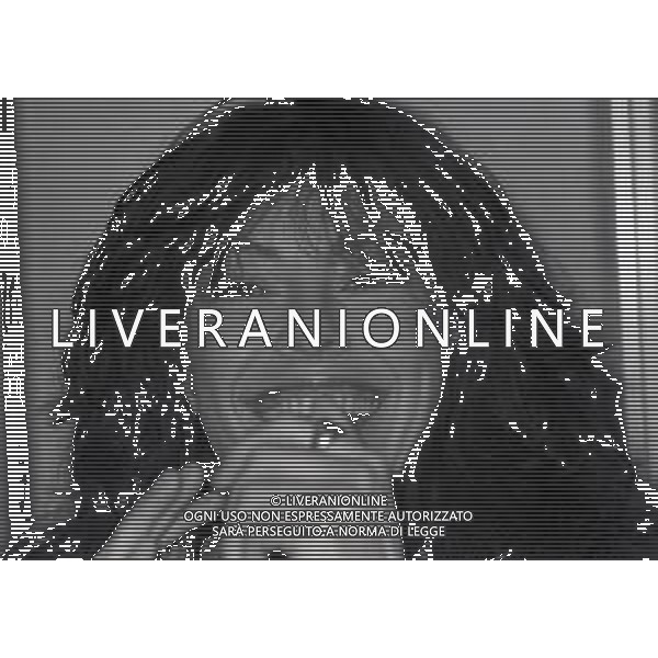 RETROSPETTIVA ALICE PSEUDONIMO DI CARLA BISSI CANTANTE NELLA FOTO ALICE PSEUDONIMO DI CARLA BISSI NELL\'ANNO 1982 A TERRAZZA MARTINI A MILANO AG ALDO LIVERANI SAS 