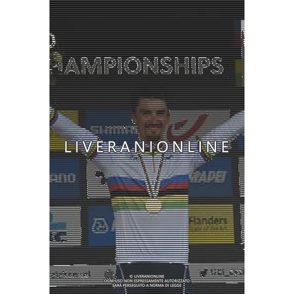 26-09-2021 World Championships Elite; 2021, Deceuninck - Quick Step; Alaphilippe, Julian; Leuven; ©SIROTTI/AGENZIA ALDO LIVERANI SAS