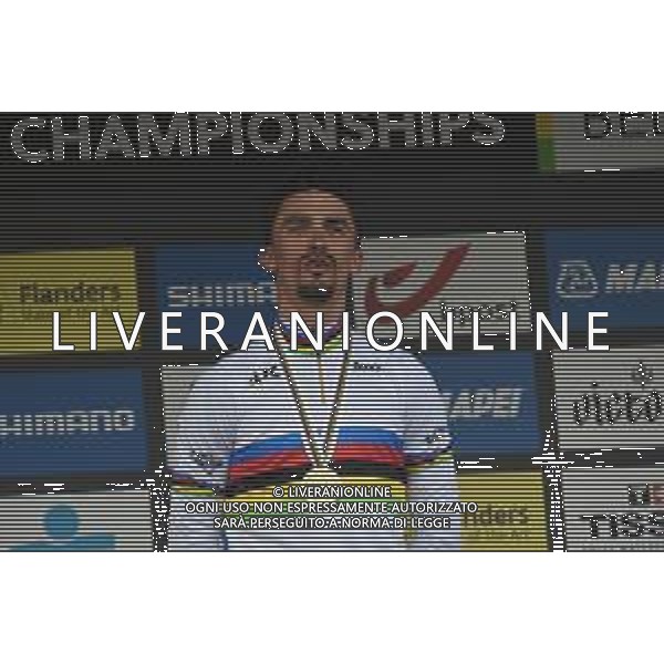 26-09-2021 World Championships Elite; 2021, Deceuninck - Quick Step; Alaphilippe, Julian; Leuven; ©SIROTTI/AGENZIA ALDO LIVERANI SAS