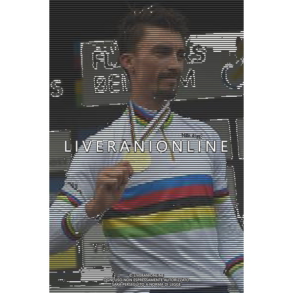 26-09-2021 World Championships Elite; 2021, Deceuninck - Quick Step; Alaphilippe, Julian; Leuven; ©SIROTTI/AGENZIA ALDO LIVERANI SAS