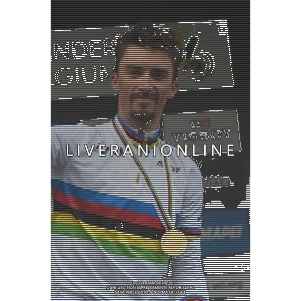 26-09-2021 World Championships Elite; 2021, Deceuninck - Quick Step; Alaphilippe, Julian; Leuven; ©SIROTTI/AGENZIA ALDO LIVERANI SAS