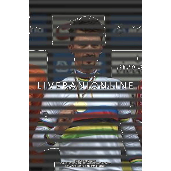26-09-2021 World Championships Elite; 2021, Deceuninck - Quick Step; Alaphilippe, Julian; Leuven; ©SIROTTI/AGENZIA ALDO LIVERANI SAS