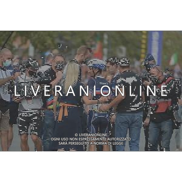 26-09-2021 World Championships Elite; 2021, Deceuninck - Quick Step; Alaphilippe, Julian; Rousse, Marion; Leuven; ©SIROTTI/AGENZIA ALDO LIVERANI SAS