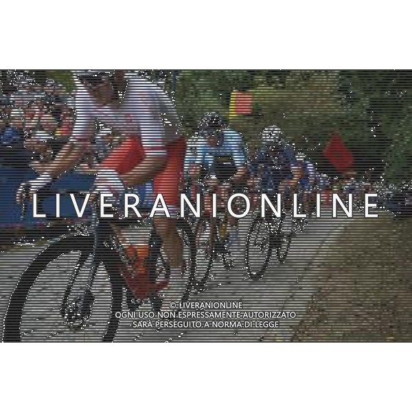 26-09-2021 World Championships Elite; 2021, Jumbo - Visma; 2021, Deceuninck - Quick Step; Van Aert, Wout; Alaphilippe, Julian; ©SIROTTI/AGENZIA ALDO LIVERANI SAS