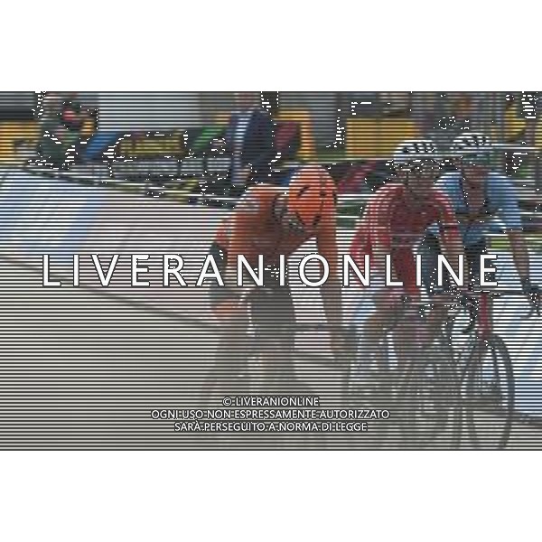 26-09-2021 World Championships Elite; 2021, Ef Education - Nippo; 2021, Deceuninck - Quick Step; 2021, Ineos Grenadiers; Valgreen Andersen, Michael; Stuyven, Jasper; Van Baarle, Dylan; Leuven; ©SIROTTI/AGENZIA ALDO LIVERANI SAS