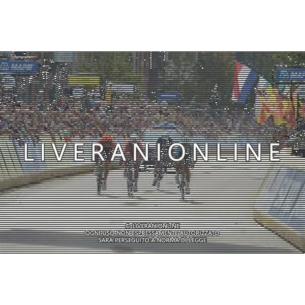 26-09-2021 World Championships Elite; 2021, Ef Education - Nippo; 2021, Deceuninck - Quick Step; 2021, Ineos Grenadiers; Valgreen Andersen, Michael; Stuyven, Jasper; Van Baarle, Dylan; Powless, Neilson; Leuven; ©SIROTTI/AGENZIA ALDO LIVERANI SAS