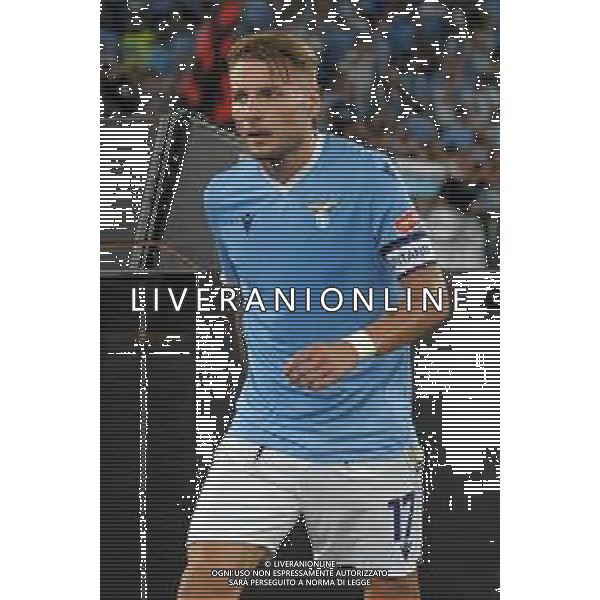 Lazio vs Roma Campionato Serie A TIM - 6 giornata Stadio Olimpico - Roma 26-09-2021 nella foto Ciro Immobile ©Federico Gaetano/AGENZIA ALDO LIVERANI SAS