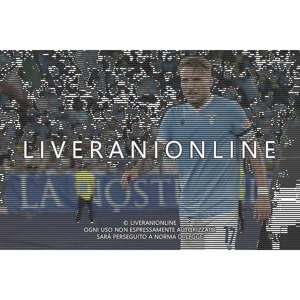 Lazio vs Roma Campionato Serie A TIM - 6 giornata Stadio Olimpico - Roma 26-09-2021 nella foto Ciro Immobile ©Federico Gaetano/AGENZIA ALDO LIVERANI SAS