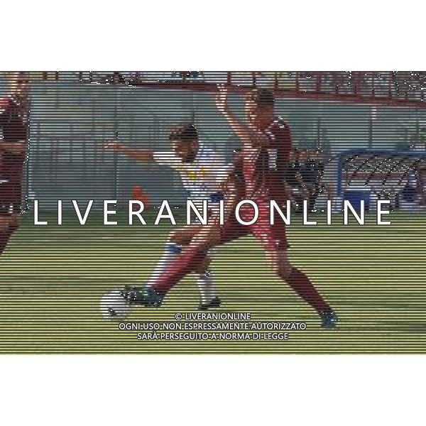 REGGINA - FROSINONE CAMPIONATO CALCIO SERIE BKT 25.09.2021 NELLA FOTO THIAGO CIONEK E LUCA GARRITANO ©PASQUALE GAREFFA/AGENZIA ALDO LIVERANI SAS