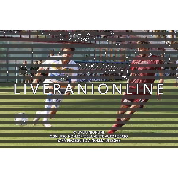 REGGINA - FROSINONE CAMPIONATO CALCIO SERIE BKT 5.09.2021 NELLA FOTO ALESSIO ZERBIN E GIANLUCA DI CHIARA ©PASQUALE GAREFFA/AGENZIA ALDO LIVERANI SAS