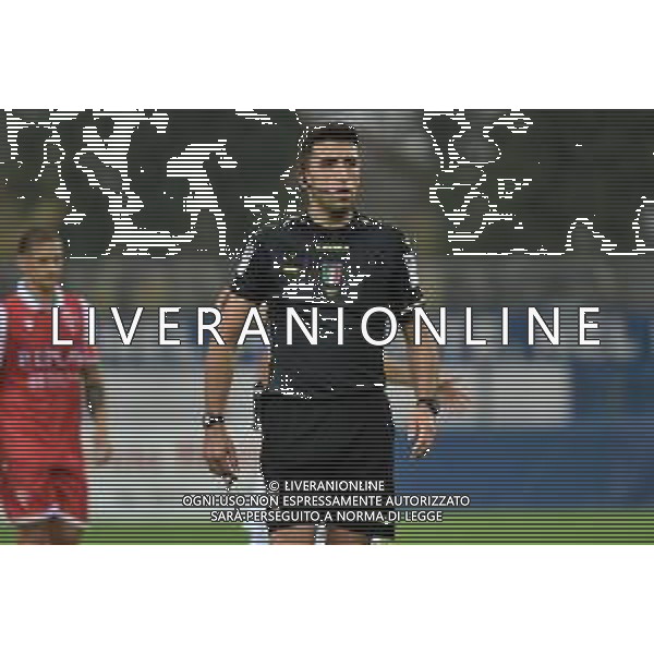 © TVRG l\'arbitro Mario Davide Arace di Lugo di Romagna (RA) Pro Patria vs Padova Campionato Serie C girone A - 5a giornata Busto Arsizio (VA) 26-09-2021 Stadio Carlo Speroni foto Roberto Garavaglia/ag. Aldo Liverani sas